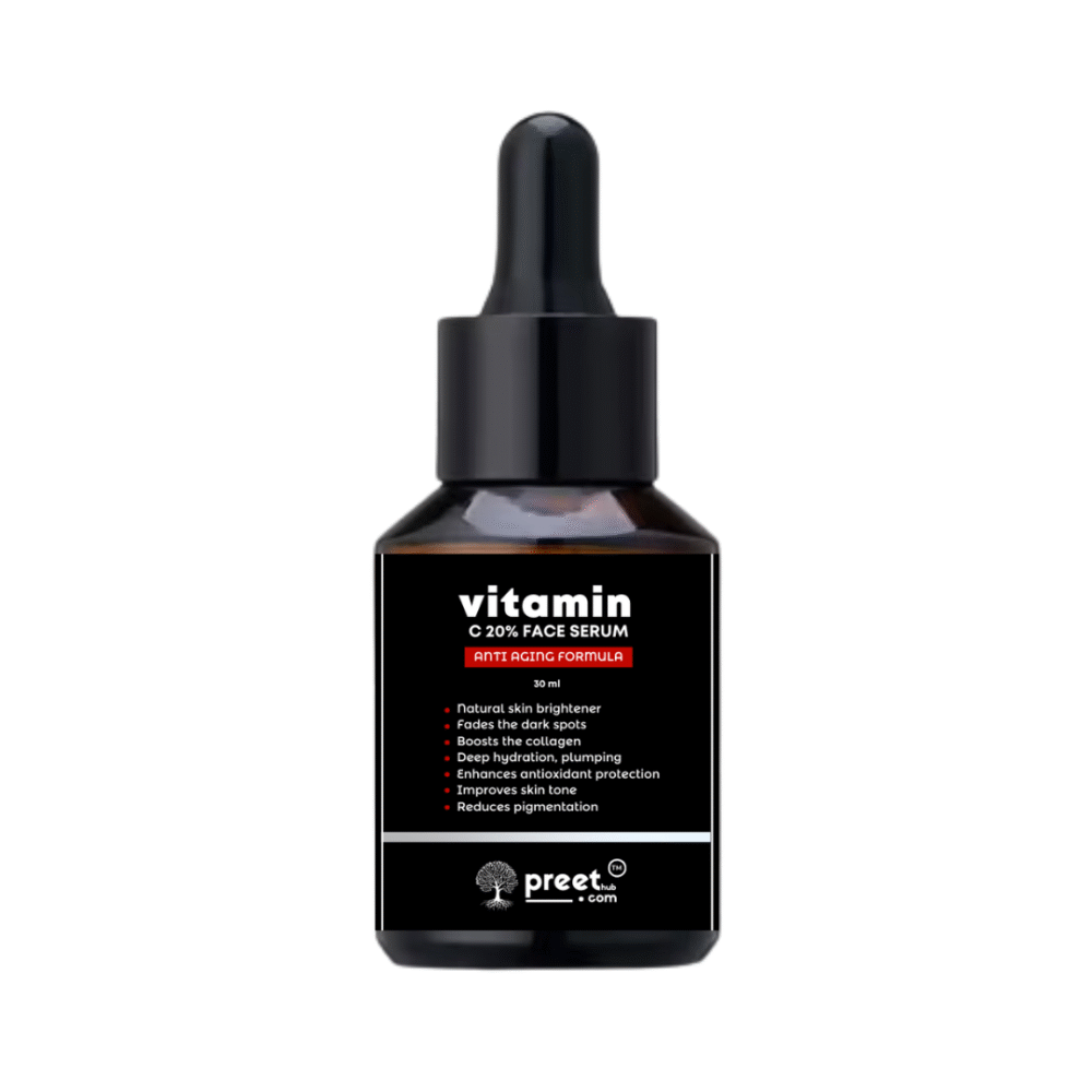 Preethub™ Vitamin C 20% Face Serum Anti Aging Formula