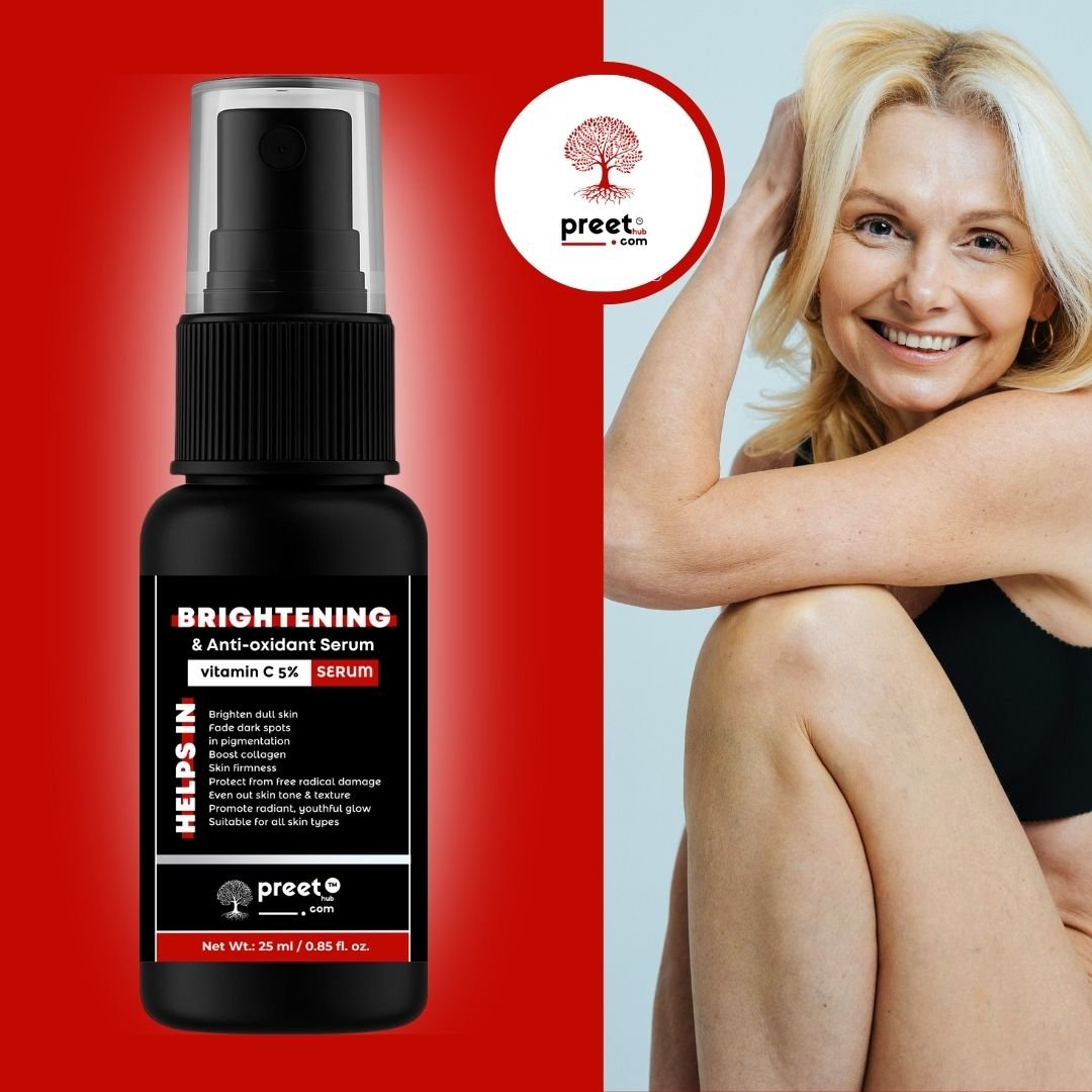 Vitamin C Serum for Dark Spots & Pigmentation Removal (44) Preethub Clean Formula Vitamin C Serum