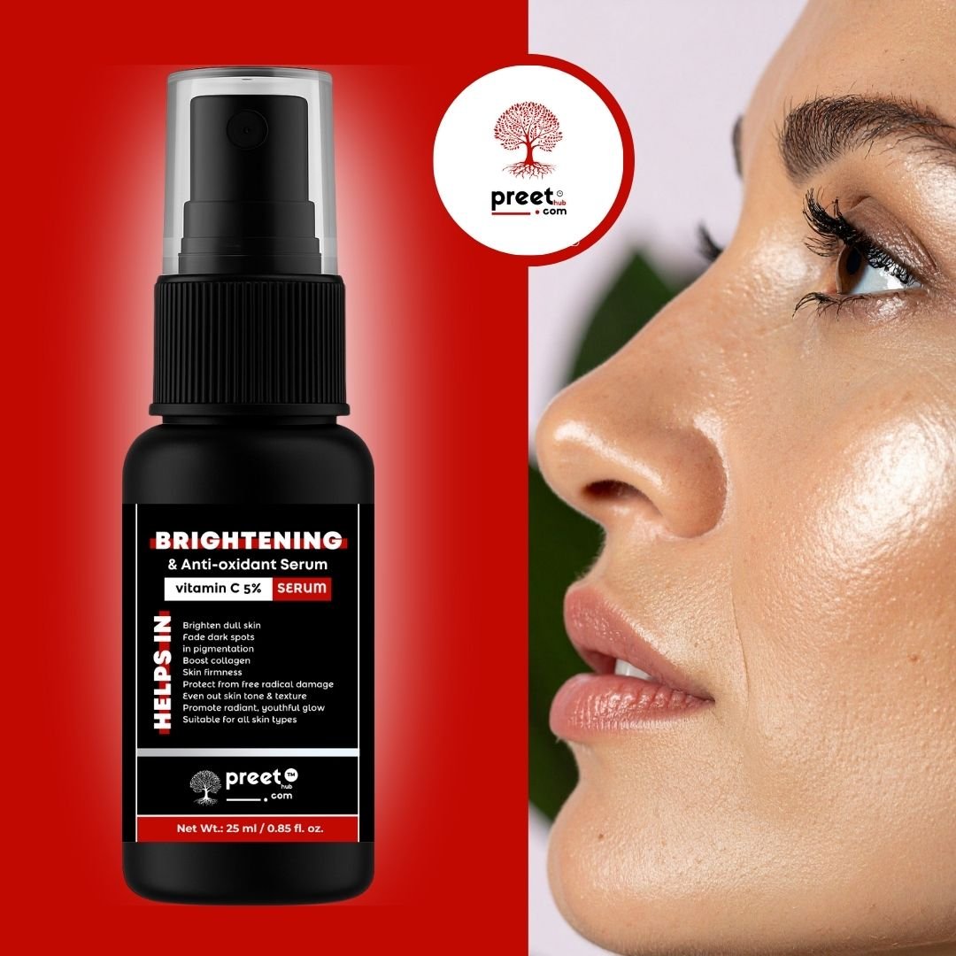 Vitamin C Serum for Dark Spots & Pigmentation Removal (6) Preethub Dark Spot Correcting Vitamin C Face Serum