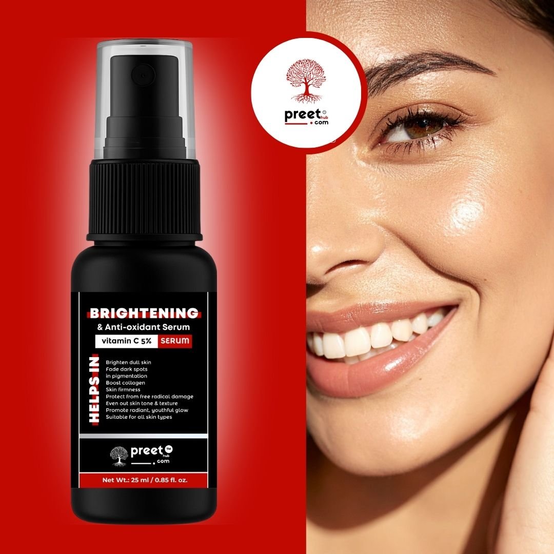 Vitamin C Serum for Dark Spots & Pigmentation Removal (9) Preethub Vitamin C Anti-Pigmentation Face Serum